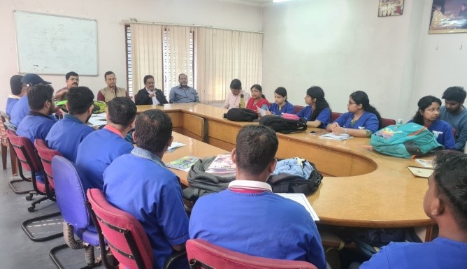 Internship program of BVSc students at DPR Regional Station, Bhubaneswar